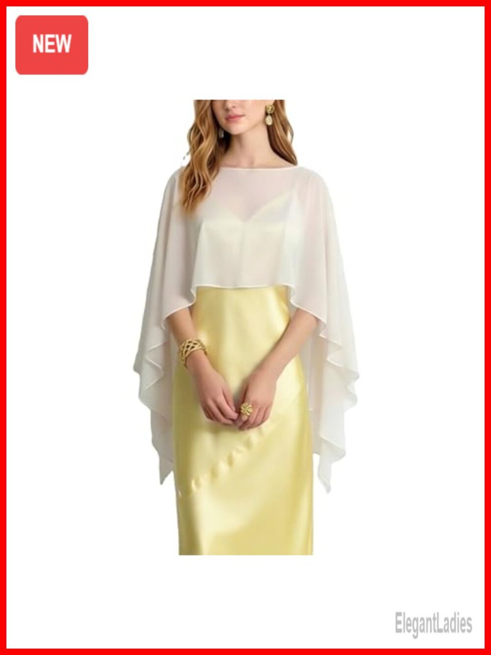 Chiffon Shawl Cape Sheer Mesh Poncho Top Cover Up